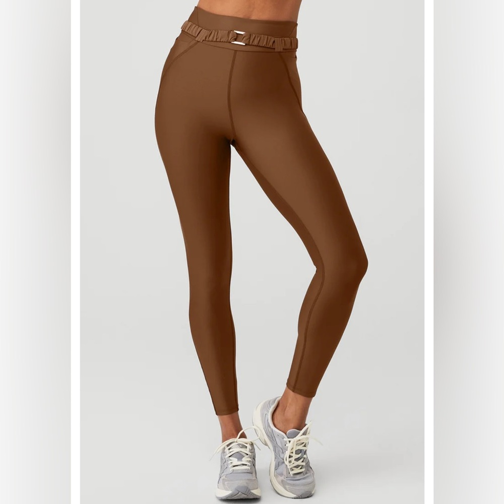 ALO Yoga High-Waist Brown Leggings